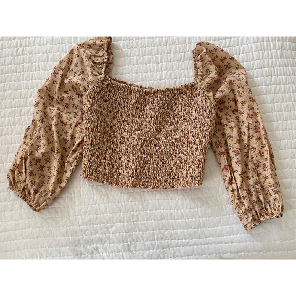 Floral Crop Top